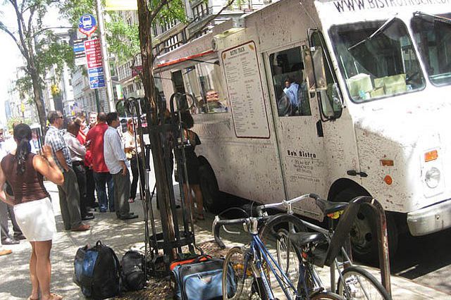 The unsightly line at Bistro Truck